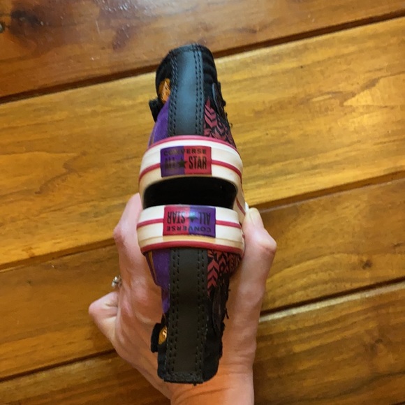 Frozen Anna Converse All Star High Top Sneakers 4 - Picture 5 of 9